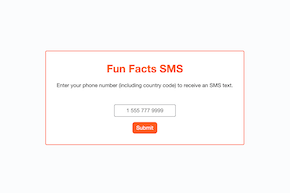 Fun Facts SMS