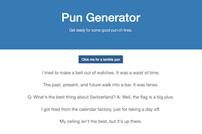 Pun Generator