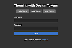 Theming with Design Tokens