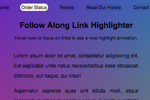 Day 22: Follow Along Link Highlighter